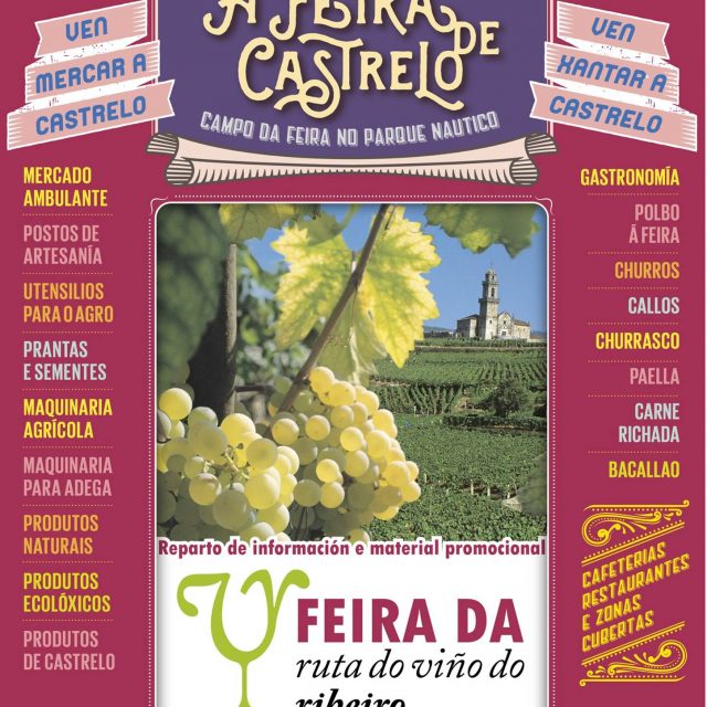 Feria de la Ruta del Vino de O Ribeiro en Castrelo de Miño