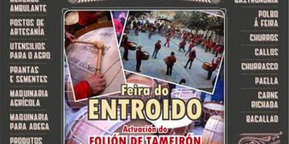 Feira do Entroido en Castrelo de Miño